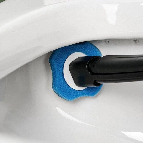 Універсальна щітка для прибирання ванної зі змінними насадками MTS clip type removable toilet brush 2054123655 фото