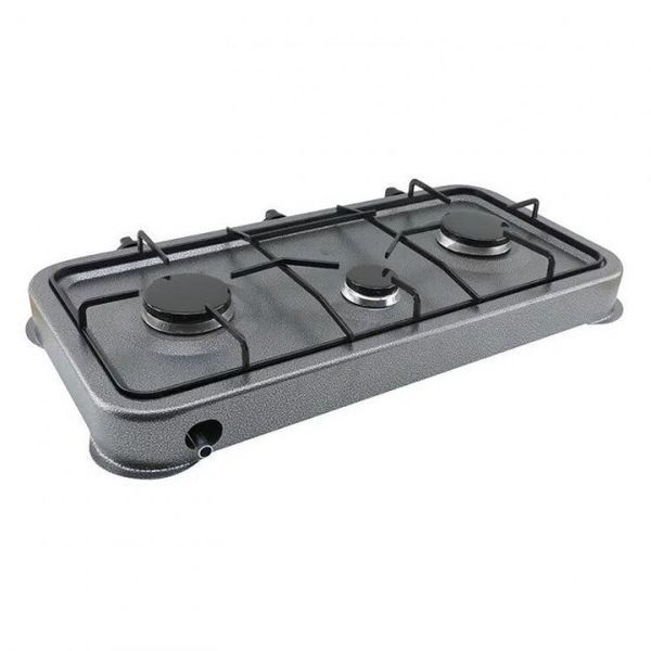 Газова плита таганок настільна Domotec MS-6603 3 конфорки(7696) sp5412045412 фото