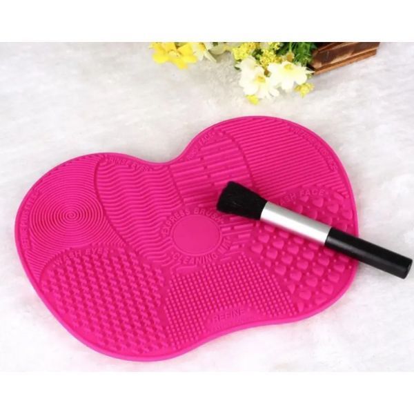 Килимок для миття косметичних пензликів Brush Spa | Силіконовий килимок для очищення пензлів VnrB1358 фото