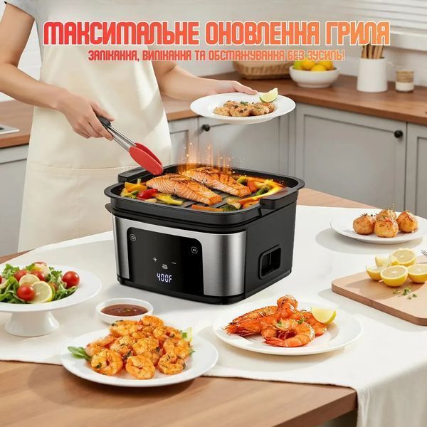Аерофритюрниця DOMOTEC Air Fryer MS-3225 sp10328 фото