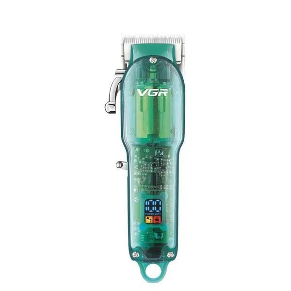 Професійна стрижкова машинка VGR Professional Clipper Transparent V-660 201660 фото