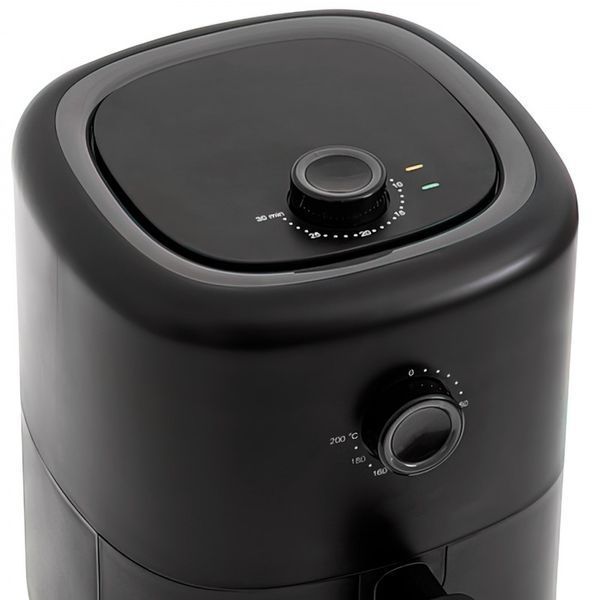 Аерофритниця для дому з таймером на 1.5 Л, 1200 ВТ AIR FRYER CROWNBERG CB 5541Безмасляна фритюрниця CB5541 фото