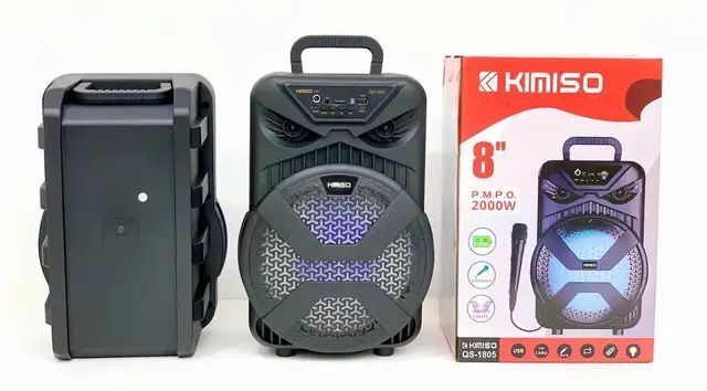 Бездротова портативна колонка Bluetooth із мікрофоном KIMISO QS-1805 2128666 фото