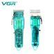 Професійна стрижкова машинка VGR Professional Clipper Transparent V-660 201660 фото 5