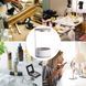 Електричний очищувач пензлів для макіяжу Cleaning Brush 2 в 1 підставка для чищення та сушіння косметичних пензликів 2053074 фото 3