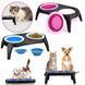 Миска Pet Bowl Set двойная на сложной подставке для собак и кошек VEN0707 фото 1