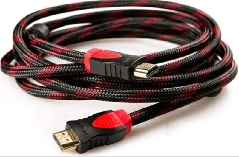 Кабель HDMI HDMI 10m посилений в обмотці 10м шнур sp5521353 фото