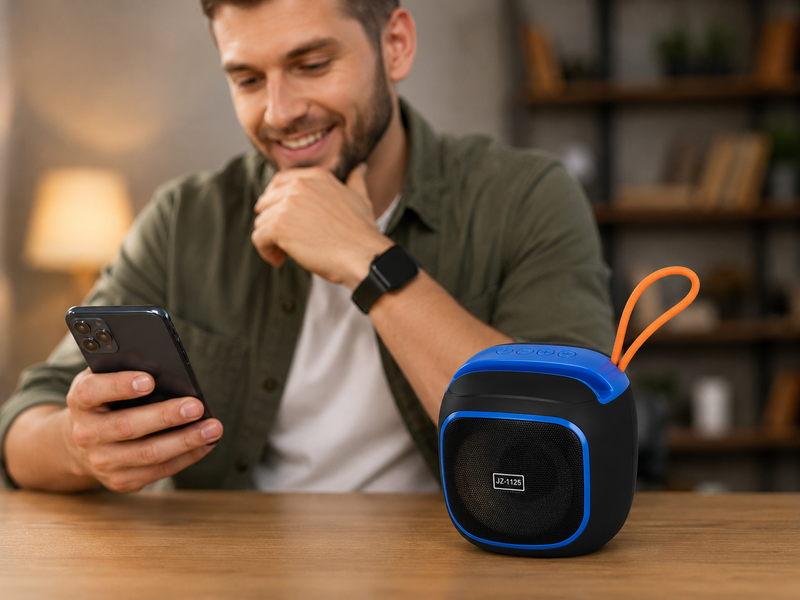 Колонка Bluetooth JZ-1125 / Портативна Bluetooth колонка 24480012 фото