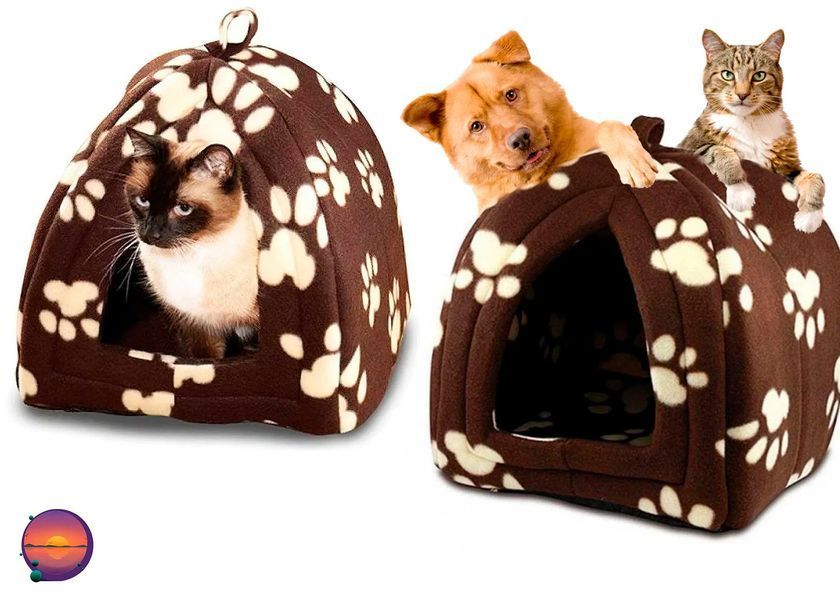 М'який будиночок Pet Hut для собак та кішок 50958789 фото