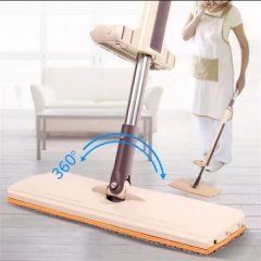 Швабра з віджимом "ледар" SPIN MOP 360, мікрофібра, телескопічна ручка OS5214520 фото