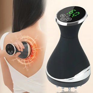 Масажер зігріваючий Massage instrument LY-812 з електростимуляцією вібромасажем 25 режимів 2053991 фото