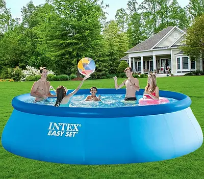Надувний безкаркасний басейн Intex 28142 (366-84см, 7290л) 6903151642010 фото