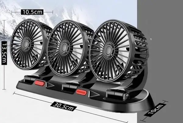 Автомобільний потрійний поворотний 5V USB з табличкою телефону VEN-1027 фото