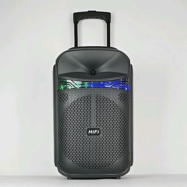 Музична колонка-радіо колонка з підсвідченням BLUETOOTH RX-8188 1200 ВТ із мікрофоном G8188 фото