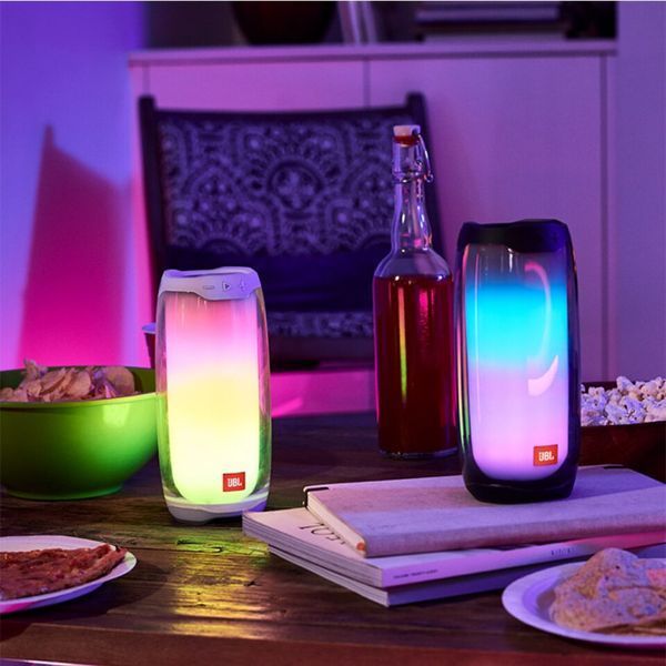 Бездротова портативна колонка JBL PULSE 4 Bluetooth з підсвічуванням павербанк радіо 2128537 фото