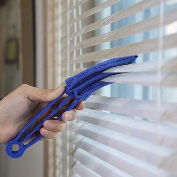 Щітка для чищення жалюзі Window Blind Duster Brush Cleaner 2053378 фото