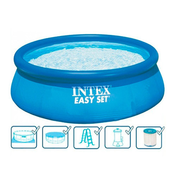 Надувний безкаркасний басейн Intex 28142 (366-84см, 7290л) 6903151642010 фото