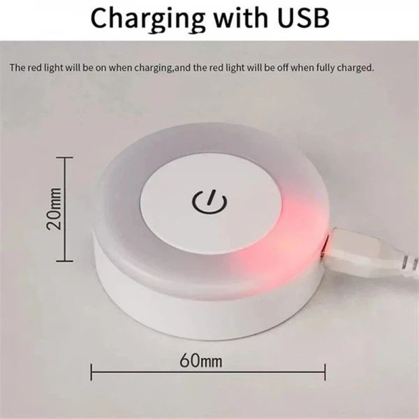 Лампа світильник нічник LED SK / Сенсорний перемикач MicroUSB Білий Mak24 фото