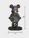 Настільний Годинник Фігурка Ведмідь Bearbrick Космічні 30 см M17172 фото 4