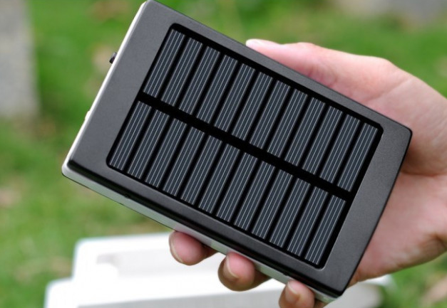 Мобільна зарядка POWER BANK Metal+LED Solar 90000mah sp5420 фото