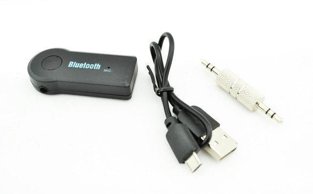 Автомобільний трансмітер FM-модулятор BT350D Car receiver AUX 1142 фото