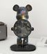 Настільний Годинник Фігурка Ведмідь Bearbrick Космічні 30 см M17172 фото 1