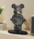 Настільний Годинник Фігурка Ведмідь Bearbrick Космічні 30 см M17172 фото 3