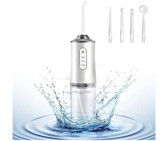 Іригатор портативний Oral Irrigator 3 режими роботи, 2 насадки 20545213066 фото