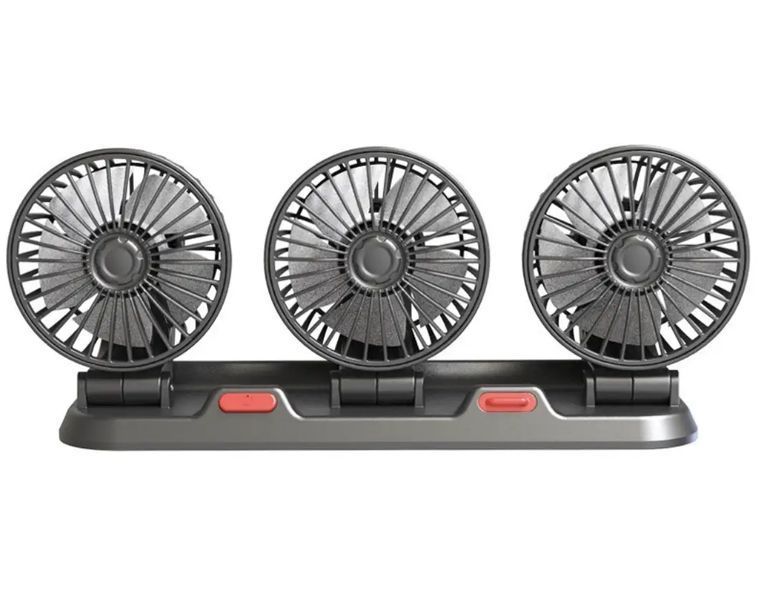 Автомобільний потрійний поворотний 5V USB з табличкою телефону VEN-1027 фото