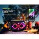 Бездротова Bluetooth колонка HOPESTAR PARTYBOX, 120 ВТ із двома мікрофонами M17226 фото 4