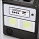 Портативна станція GDLight GD8216 Bluetooth/Power Bank на сонячній батареї з ліхтарем + 3 лампи GD8216 фото 3