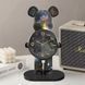 Настільний Годинник Фігурка Ведмідь Bearbrick Космічні 30 см M17172 фото 2