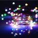 Xmas гірлянда 50 Led 5M(Copper) на мідному дроті (Крапля роси) M MULTI працює від батарей + USB Мультицвет ZAR99multi фото 4