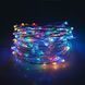 Xmas гірлянда 50 Led 5M(Copper) на мідному дроті (Крапля роси) M MULTI працює від батарей + USB Мультицвет ZAR99multi фото 1