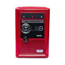Скарбничка Металевий Сейф Metal Safe Radio Радіо 2378854120 фото