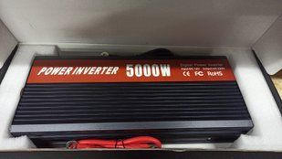 Перетворювач напруги, інвертор 5000W inverter 12V-220V 852363800 фото
