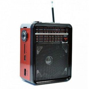 Радіоприймач радіо колонка Портативний Golon RX-9100 Red 2054658999 фото