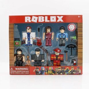 Набір колекційних фігурок з аксесуарами Roblox Legends 6 фігурок "Професії" AZ-5076 фото