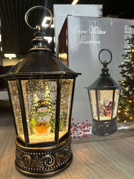 Санта Клаус Музичний новорічний ліхтар XMAS WDL 24077A sp3582 фото