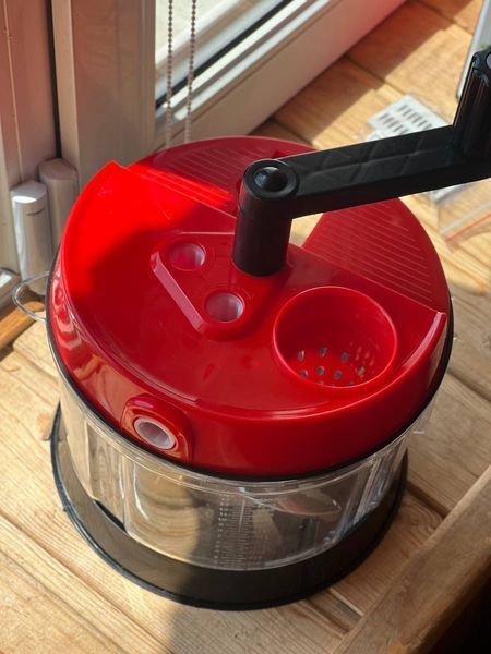 Овочерізка кухонний подрібнювач BIG MAC Hand cranked vegetable slicer AND LY-974 2054319 фото