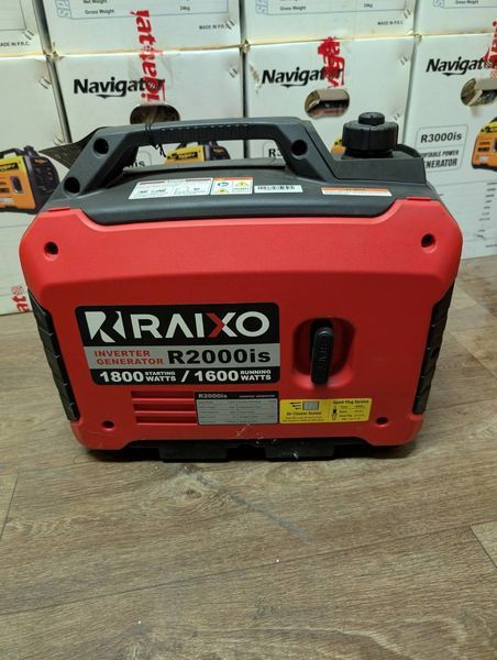 Генератор бензиновий інверторний Raixo R2200IS 1,8 кВт/2 кВт R2200IS фото