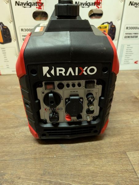 Генератор бензиновий інверторний Raixo R2200IS 1,8 кВт/2 кВт R2200IS фото