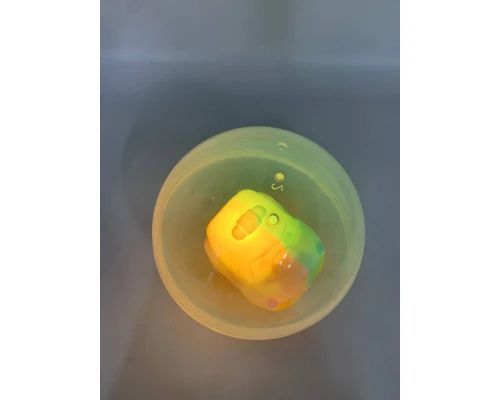 М'яка силіконова іграшка черепашка машинка в кулі All Bubble Ball G9518 фото