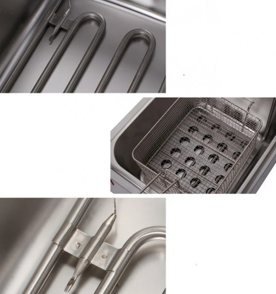 Фритюрниця професійна Dotvix Electric Fryer D-803 електрична 2800W 6L Jam4659 фото
