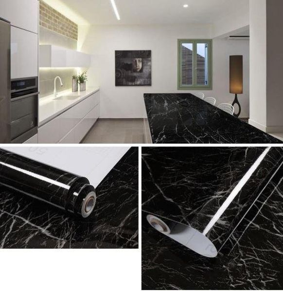 Самоклеюча плівка Supretto Мармур 4Mх0. 60M Біла 5406523941 фото