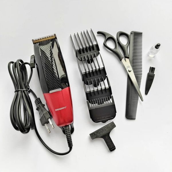 Машинка для стрижки Geemy GM 807 + 4 насадки / Профессиональная машинка для стрижки волос сетевая sp7456 фото