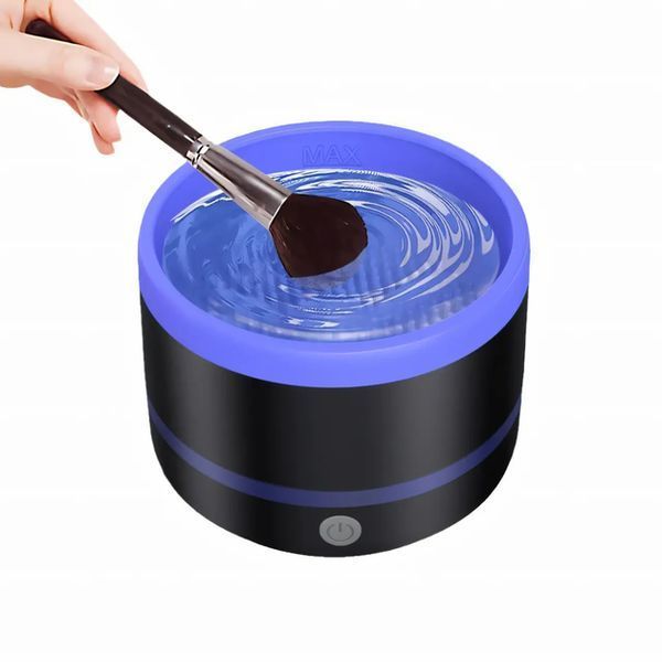 Електричний очисник пензлів для макіяжу Makeup brush cleaner LY-609 інструмент для очищення кистей 2053328 фото