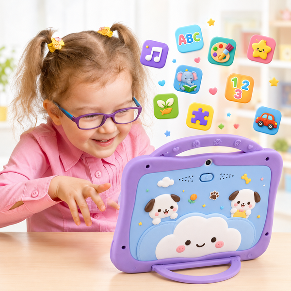 Дитячий планшет MEIJIAHUI H3 7&rdquo; Wi-Fi, Android Фіолетовий Jam1734 фото