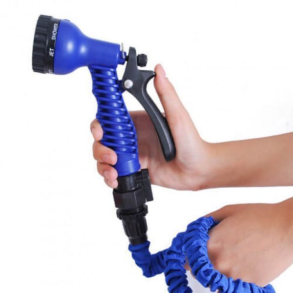 Шланг садовий поливальний X-hose, що розтягується 45м X-hose/5 фото