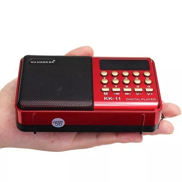 Портативне радіо з акумулятором, Bluetooth, TF/USB, FM, JOC-H011BT-L 23789654 фото